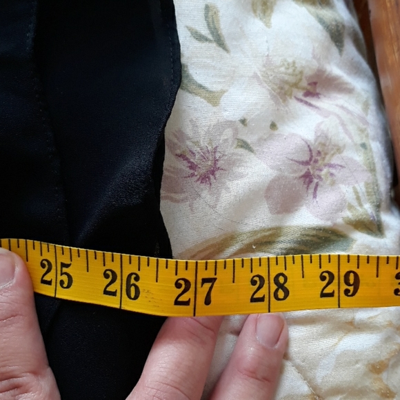 Black silky sleeveless thin strap flarey minidress - Picture 15 of 16